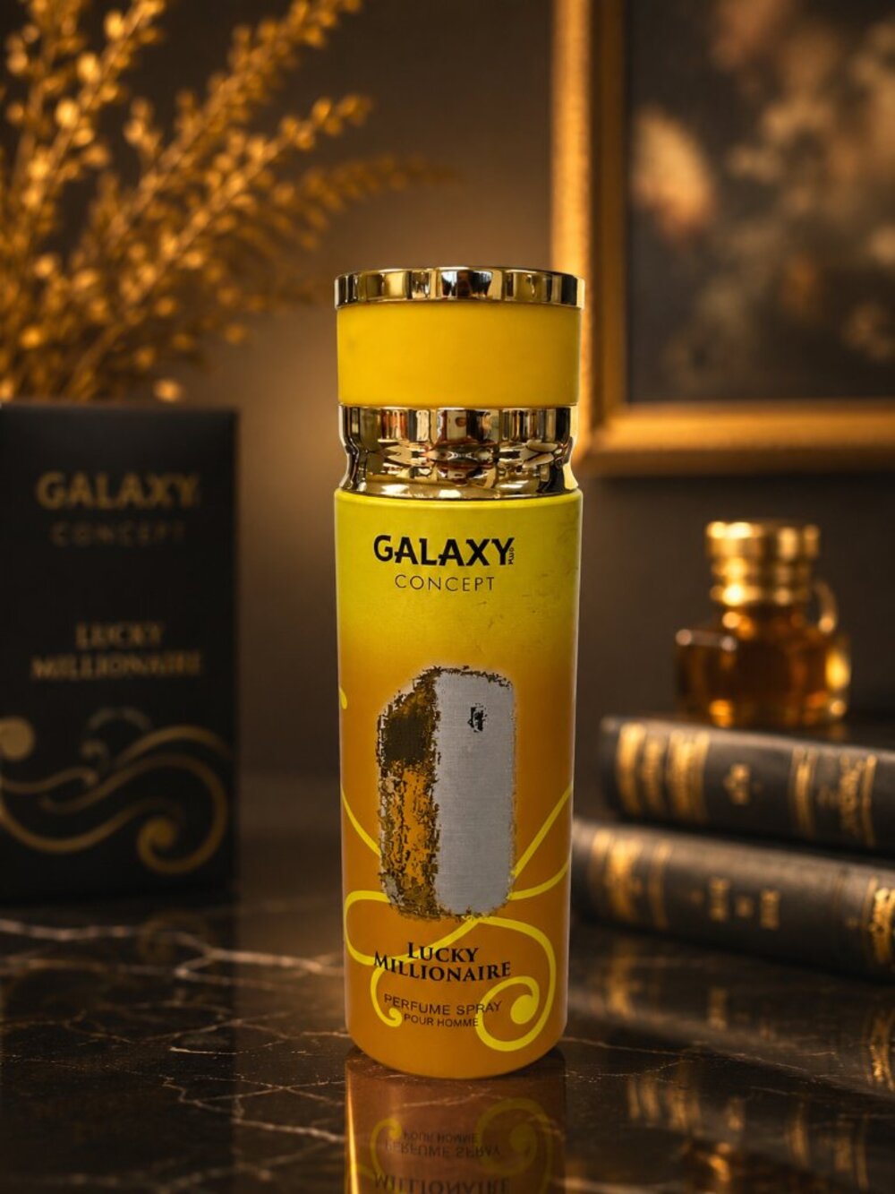 Galaxy Concept Lucky Millionaire Perfume Spray For Men 6.76 fl. Oz